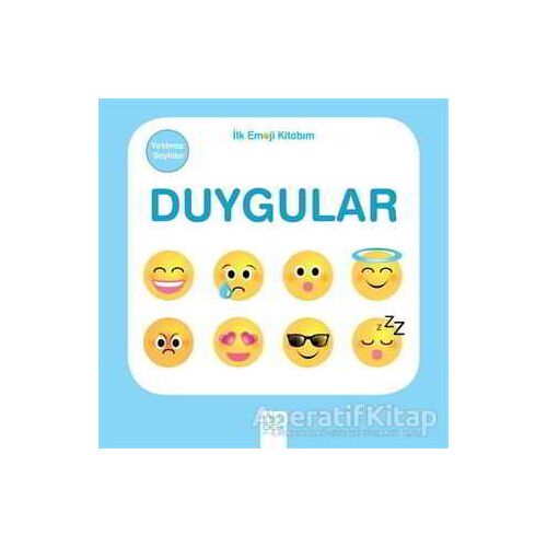 Duygular - İlk Emoji Kitabım - Kolektif - 1001 Çiçek Kitaplar