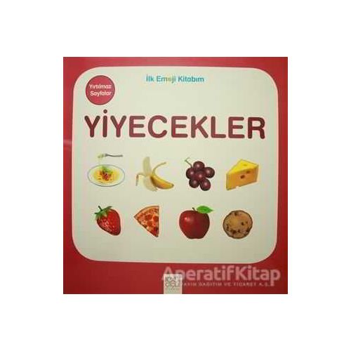 Yiyecekler - İlk Emoji Kitabım - Kolektif - 1001 Çiçek Kitaplar