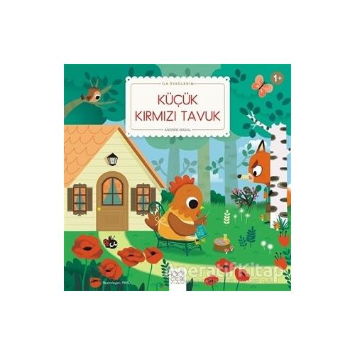 Küçük Kırmızı Tavuk - Anonim Masal - 1001 Çiçek Kitaplar