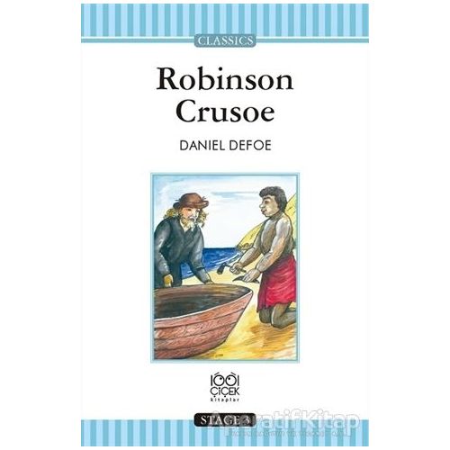 Robinson Crusoe - Daniel Defoe - 1001 Çiçek Kitaplar