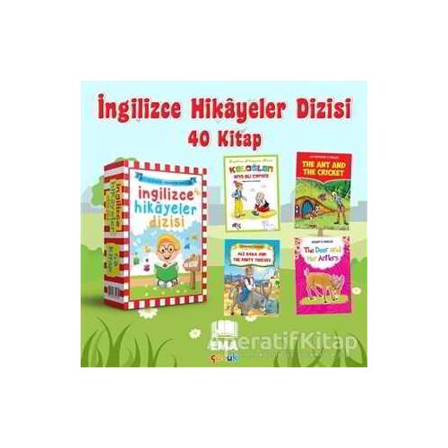 İngilizce Hikayeler Dizisi Seti - 40 Kitap Takım - Kolektif - Ema Çocuk