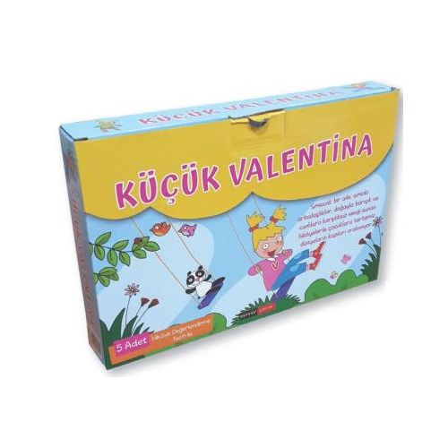 Küçük Valentina 5 Kitap - Kolektif - Gendaş Çocuk