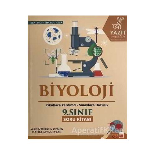 9.Sınıf Biyoloji Soru Kitabı Yazıt Yayınları