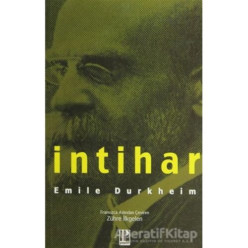 İntihar - Emile Durkheim - Pozitif Yayınları