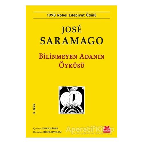 Bilinmeyen Adanın Öyküsü - Jose Saramago - Kırmızı Kedi Yayınevi