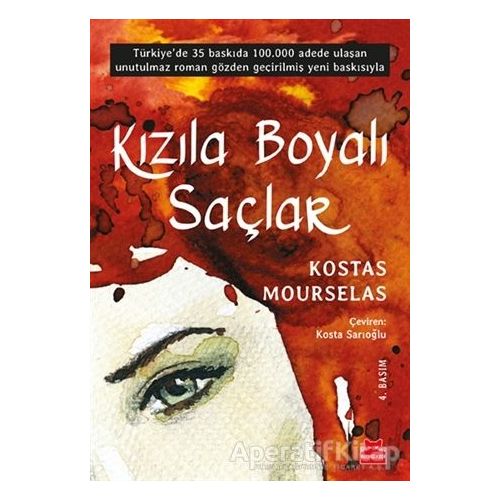 Kızıla Boyalı Saçlar - Kostas Mourselas - Kırmızı Kedi Yayınevi