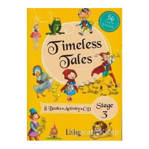 Stage 3 Timeless Tales 8 Kitap Set Living Publications