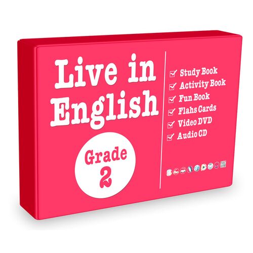 2.Sınıf İngilizce Öğrenme Seti Live in English