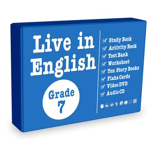 7.Sınıf İngilizce Öğrenme Seti Live in English