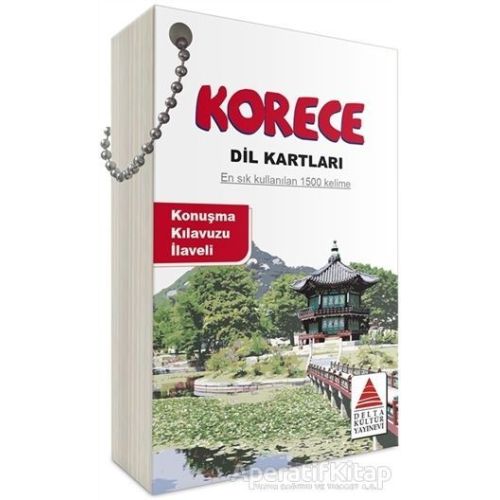 Korece Dil Kartları - Derya Çelik Işık - Delta Kültür Yayınevi