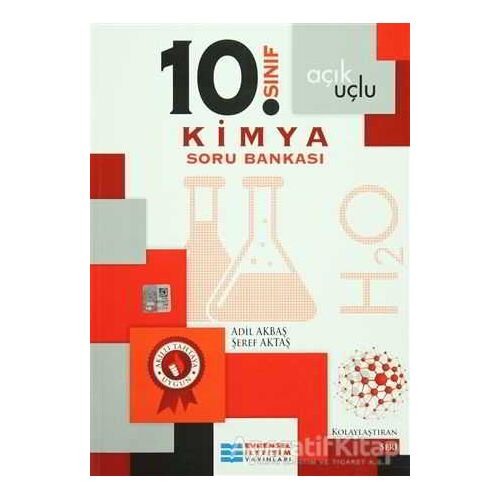 10. Sınıf Kimya Çözümlü Soru Bankası - Şeref Aktaş - Evrensel İletişim Yayınları