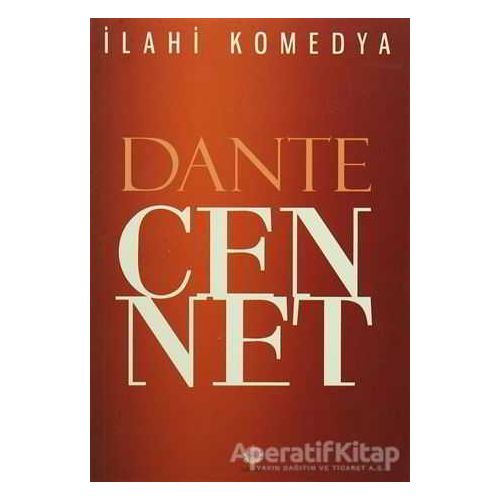 İlahi Komedya - Cennet - Dante Alighieri - Nilüfer Yayınları