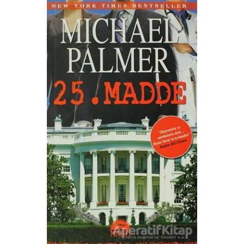 25. Madde (Özel Baskı) - Michael Palmer - Martı Yayınları