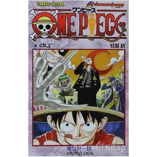 One Piece 4. Cilt - Eiiçiro Oda - Gerekli Şeyler Yayıncılık