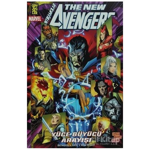The New Avengers 11. Cilt - Yüce Büyücü Arayışı - Brian Michael Bendis - Gerekli Şeyler Yayıncılık