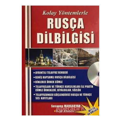 Kolay Yöntemlerle Rusça Dilbilgisi - Susanna Margaryan - Beşir Kitabevi