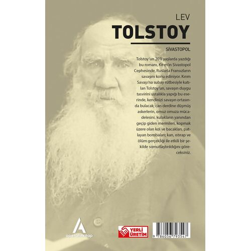 Sivastopol - Tolstoy - Aperatif Kitap Dünya Klasikleri