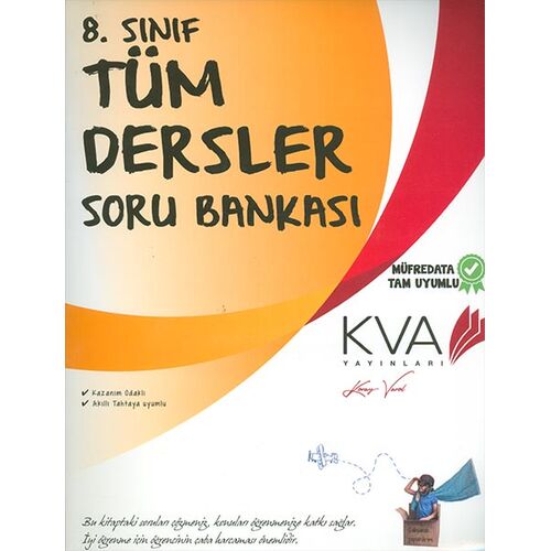 KVA 8.Sınıf Tüm Dersler Soru Bankası