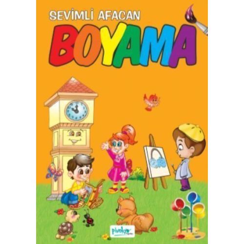 Sevimli Afacan Boyama - Kolektif - Pinokyo Yayınları