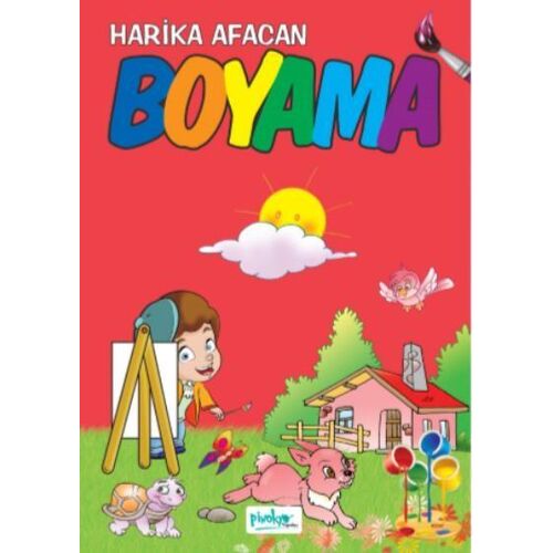 Harika Afacan Boyama - Kolektif - Pinokyo Yayınları