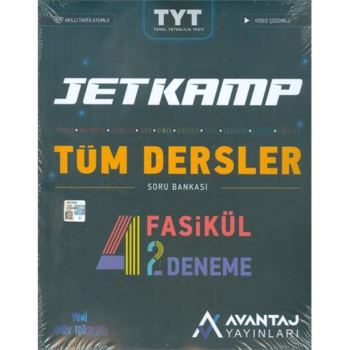 Avantaj TYT Jet Kamp Tüm Dersler Soru Bankası Fasikül Deneme