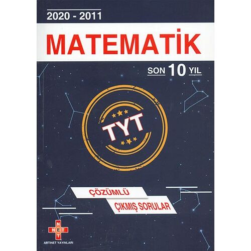 TYT Matematik Son 10 Yıl Çözümlü Çıkmış Sorular Artınet Yayınları