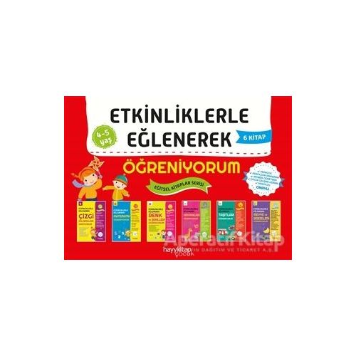 Etkinliklerle Eğlenerek Öğreniyorum (6 Kitap Takım) - Canan Öztürk - Hayykitap