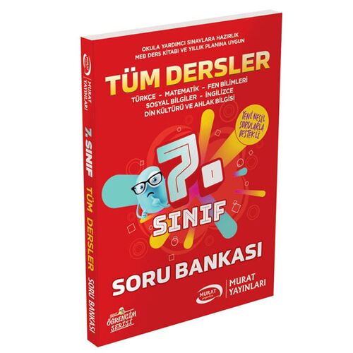 Murat 7.Sınıf Tüm Dersler Soru Bankası (Kampanyalı)