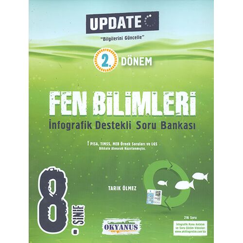 8.Sınıf Fen Bilimleri 2.Dönem Soru Bankası Okyanus Yayınları