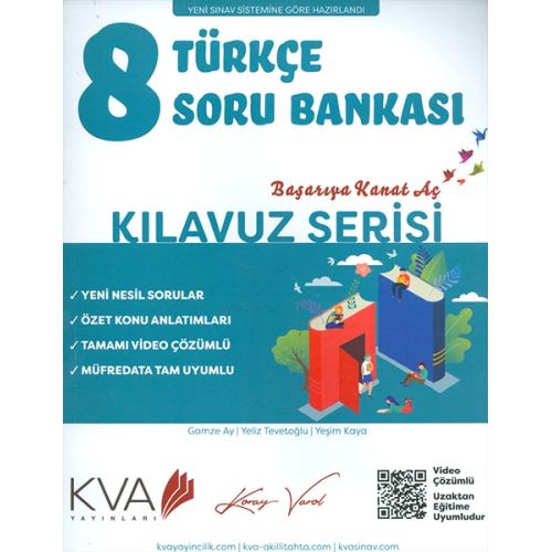 KVA 8.Sınıf Türkçe Soru Bankası Kılavuz Serisi