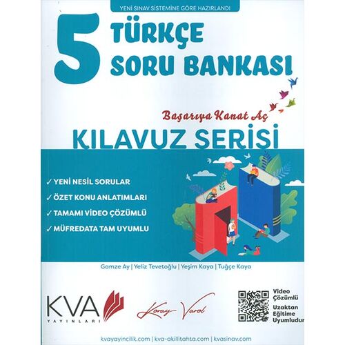 KVA 5.Sınıf Türkçe Soru Bankası Kılavuz Serisi