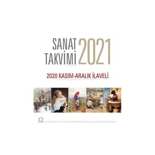 2021 Sanat Masa Takvimi - Angora Kitapları