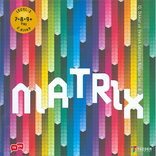 Matrix - Level 3-2.Kitap - IQ ve Yetenek Serisi - İlkokul - Kolektif - TÜZDER Yayınları
