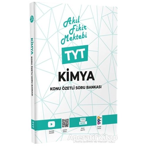 Akıl Fikir Mektebi AFM TYT Kimya Konu Özetli Soru Bankası