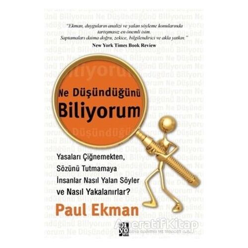 Ne Düşündüğünü Biliyorum - Paul Ekman - Diyojen Yayıncılık