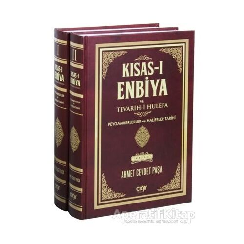 Kısas-ı Enbiya ve Tevarih-i Hulefa (2 Cilt Takım) - Ahmet Cevdet Paşa - Çığır Yayınları