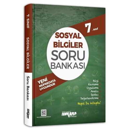 7.Sınıf Sosyal Bilgiler Soru Bankası Ankara Yayıncılık