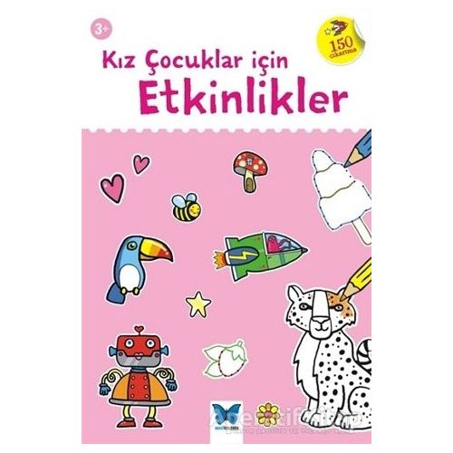 Kız Çocuklar İçin Etkinlikler - Jonny Marx - Mavi Kelebek Yayınları