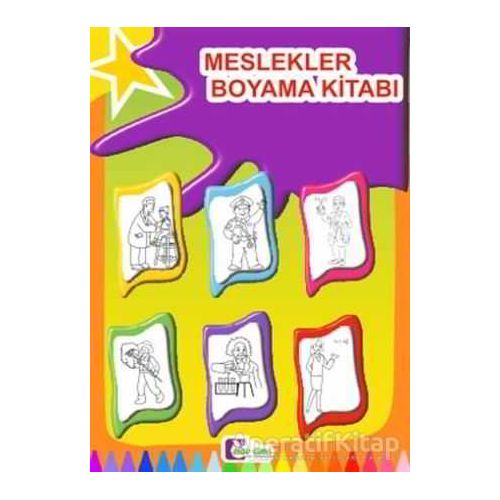 Meslekler Boyama Kitabı - Mor Elma Yayıncılık