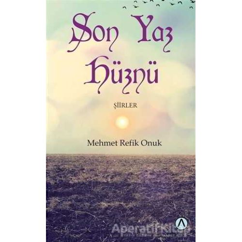 Son Yaz Hüznü - Mehmet Refik Onuk - Ares Yayınları