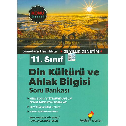 11.Sınıf Din Kültürü Soru Bankası Aydın Yayınları