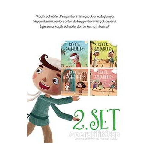 Küçük Sahabiler Seti 2 (4 Kitap Takım) - Özkan Öze - Uğurböceği Yayınları