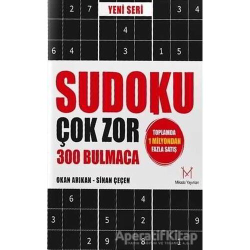 Sudoku - Çok Zor - Kolektif - Mikado Yayınları