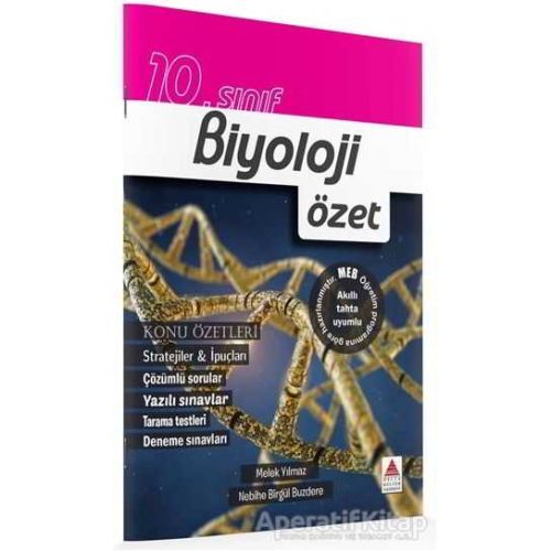 10. Sınıf Biyoloji Özet - Nebihe Birgül Buzdere - Delta Kültür Yayınevi