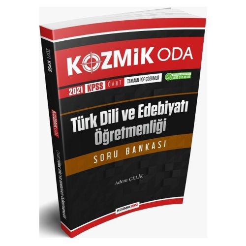 Kozmik Oda 2021 ÖABT Türk Dili ve Edebiyatı Soru Bankası PDF Çözümlü