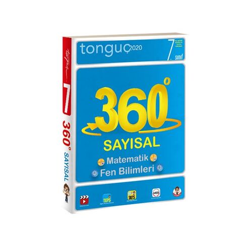 Tonguç 7.Sınıf 360 Sayısal Soru Bankası Cep Kitabı