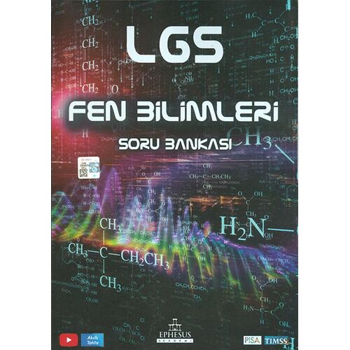 LGS 8.Sınıf Fen Bilimleri Soru Bankası Ephesus Akademi