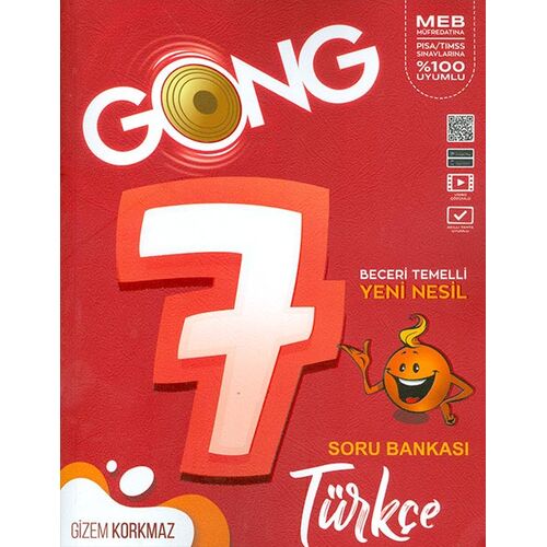 GONG 7.Türkçe  Soru Bankası - Gizem Korkmaz - Eğiten Kitap