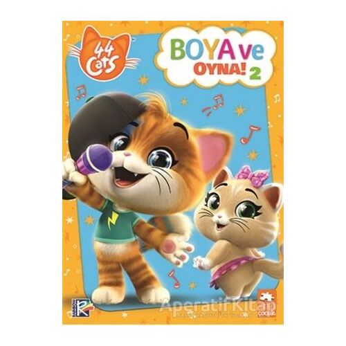 44 Cats - Boya ve Oyna 2! - Kolektif - Eksik Parça Yayınları