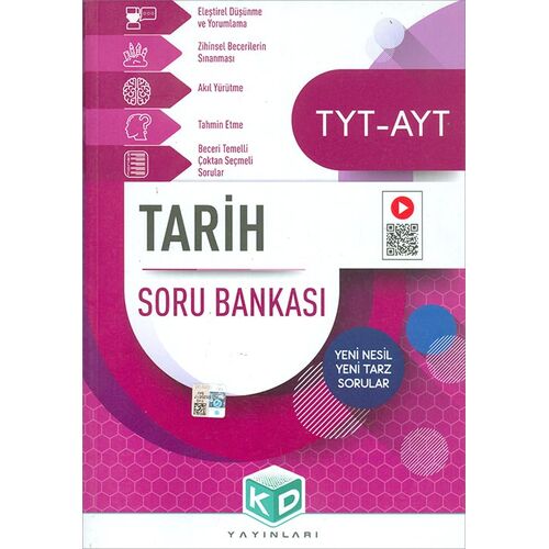 2021 TYT AYT Tarih Güncel Soru Bankası KD Yayınları